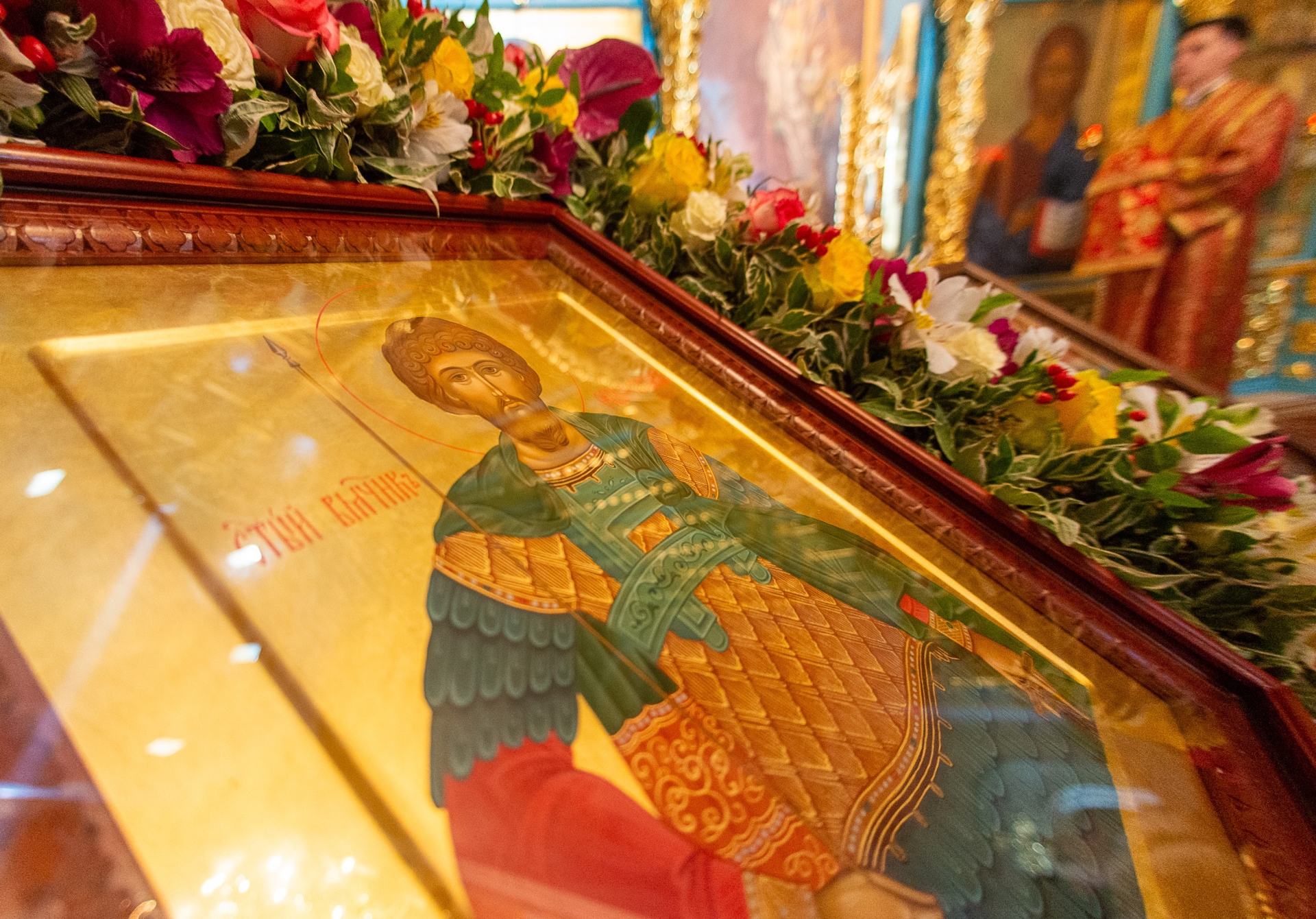 В Феодоровском монастыре молитвенно почтили день памяти великомученика Феодора Стратилата