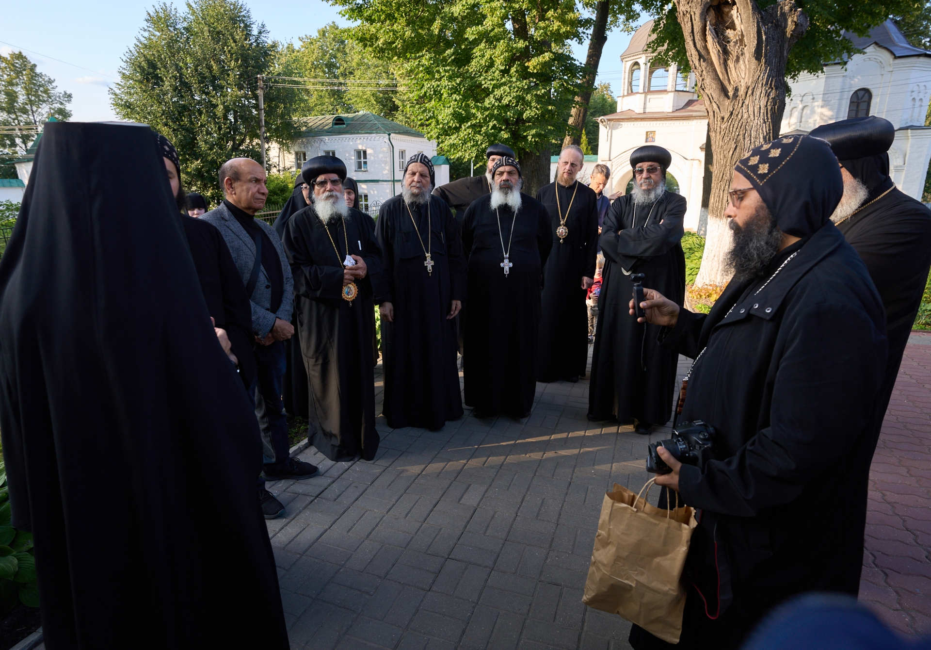 Делегация христиан Египта посетила Феодоровский монастырь