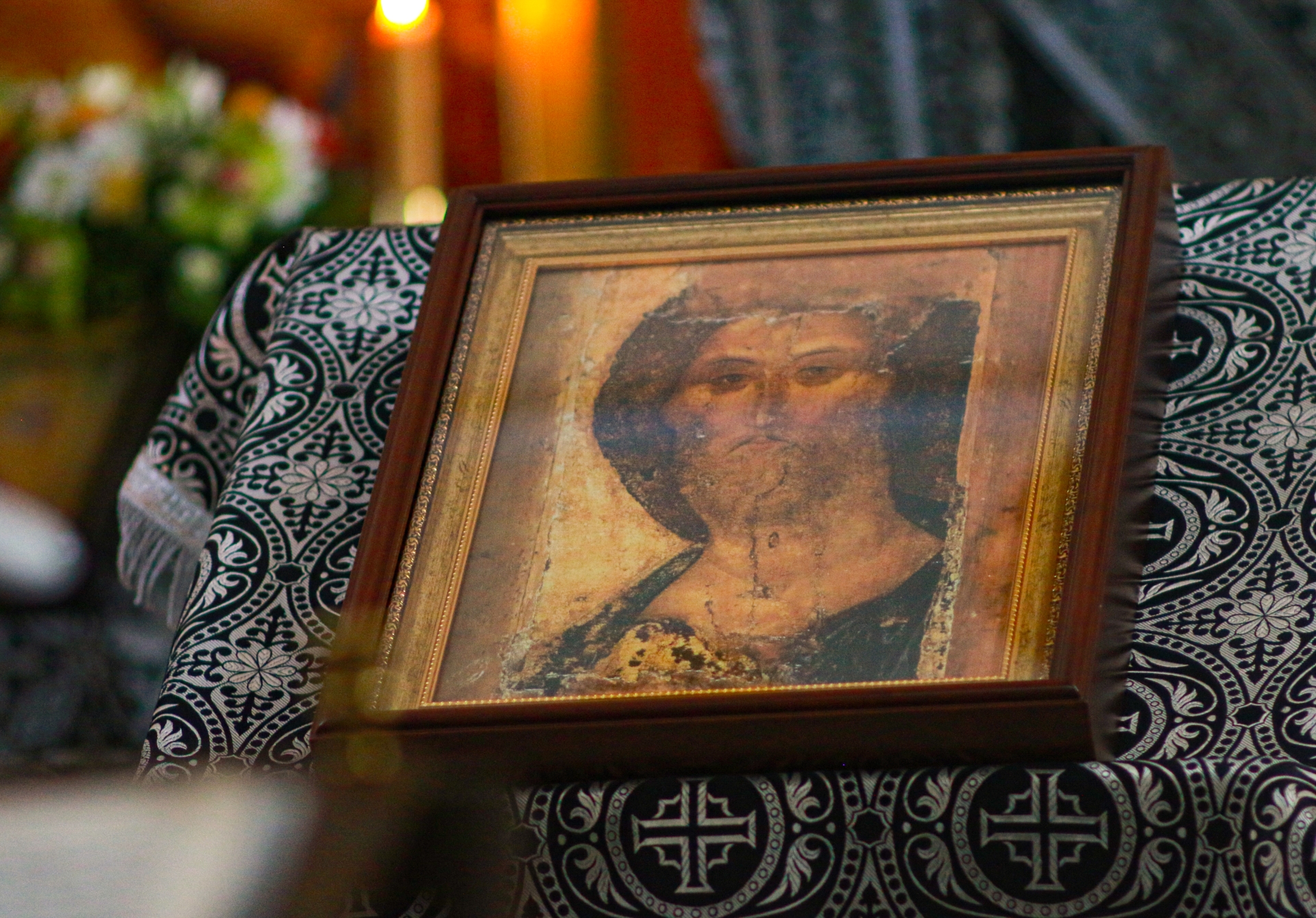 В пятницу 1-й седмицы Великого поста епископ Феоктист совершил Литургию в Феодоровском монастыре